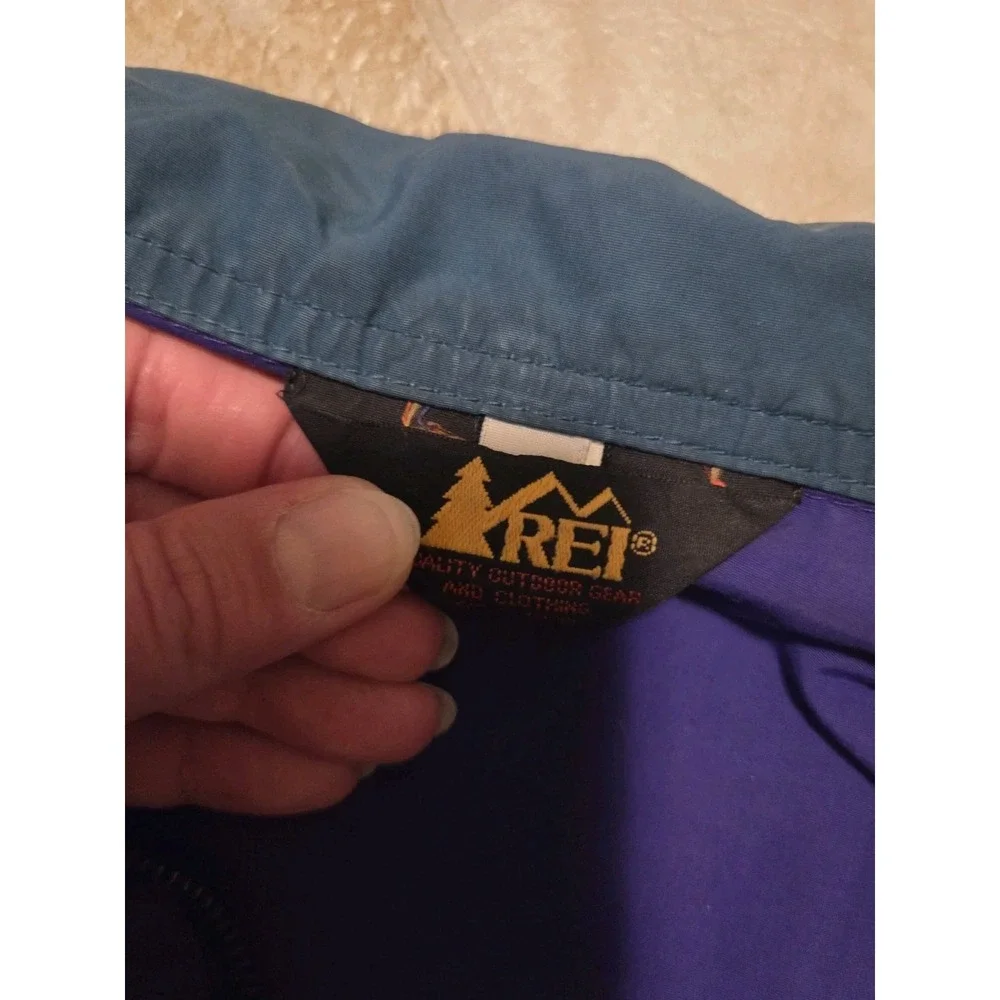 1990s Vintage REI Lightweight Windbreaker Jacket XL